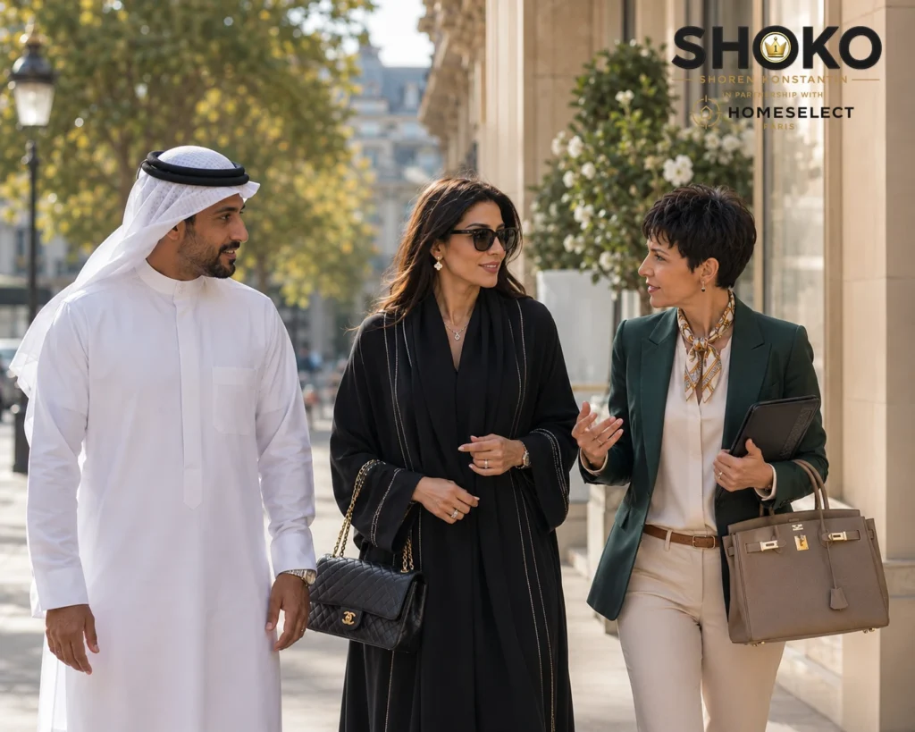 نظرة على فناء داخلي لمبنى هوسماني في باريس يعكس الاستقرار والقيمة العقارية الراسخة