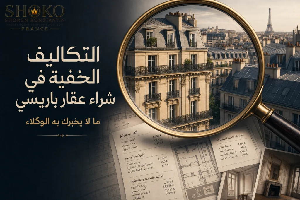 شوكو تشرح التكاليف الخفية لشراء عقار في باريس لمستثمر خليجي
