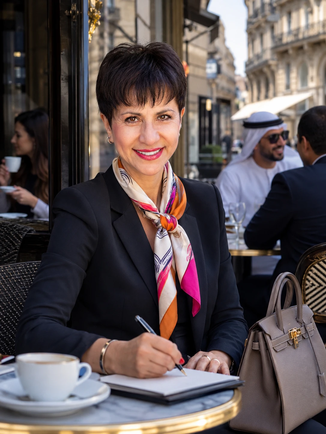 صورة شخصية لشوكو مستشارة شراء عقاري للمشترين العرب في فرنسا